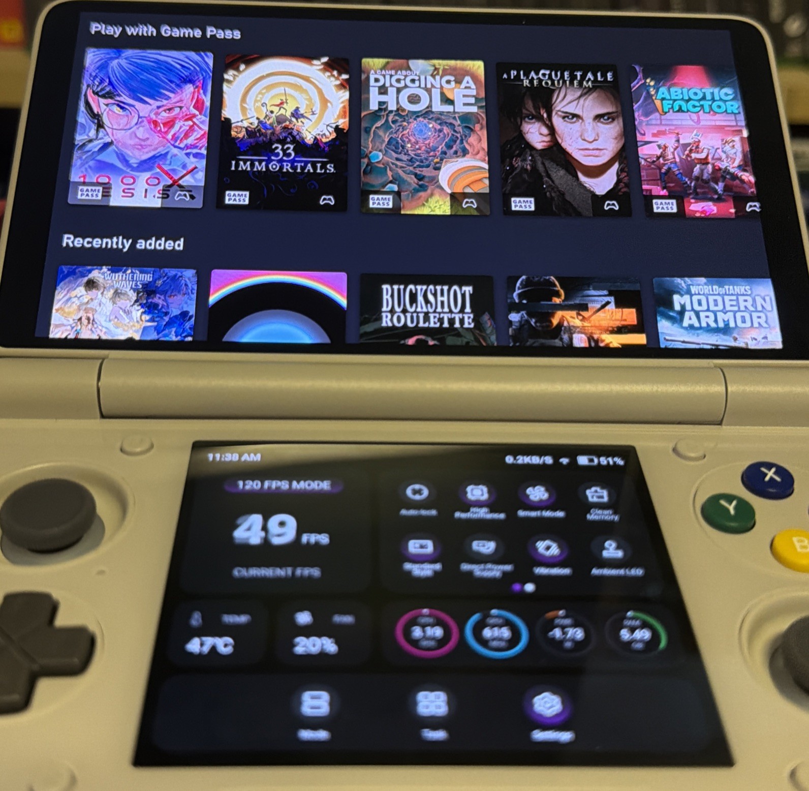 Ayn Thor Max Rainbow 16GB RAM/1TB (Batch #2) – Handheld with 1TB sdcard,Extras