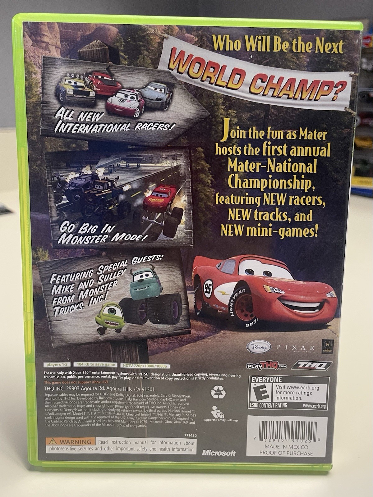 Cars: Mater-National Championship (Microsoft Xbox 360, 2007)