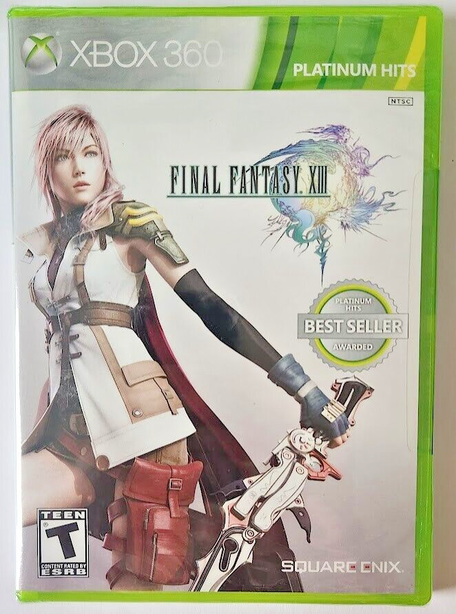 Final Fantasy XIII (Platinum) + XIII-2 + Lightning Returns: XIII Xbox 360 New