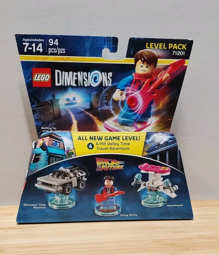 Lego Dimensions Back to The Future Marty McFly 71201 Level Pack