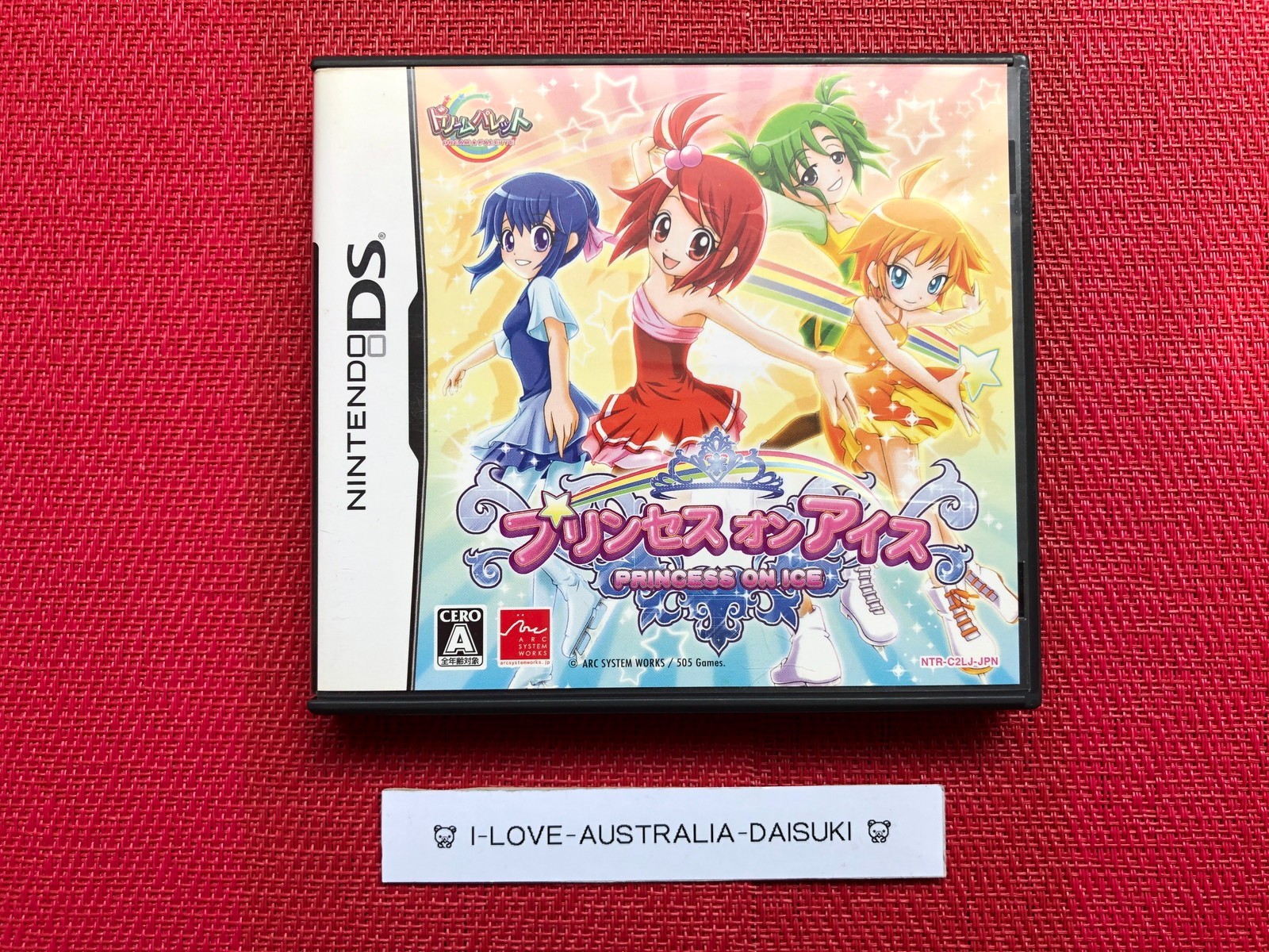 Nintendo DS princess on ice Japanese