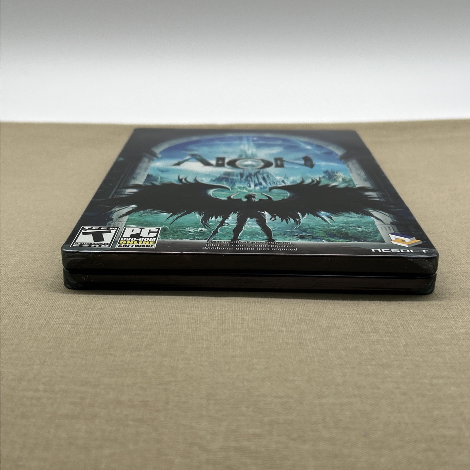 Aion (PC 2009 DVD-ROM 2-Disc STEELBOOK) Complete MMORPG Strategy Adventure Game
