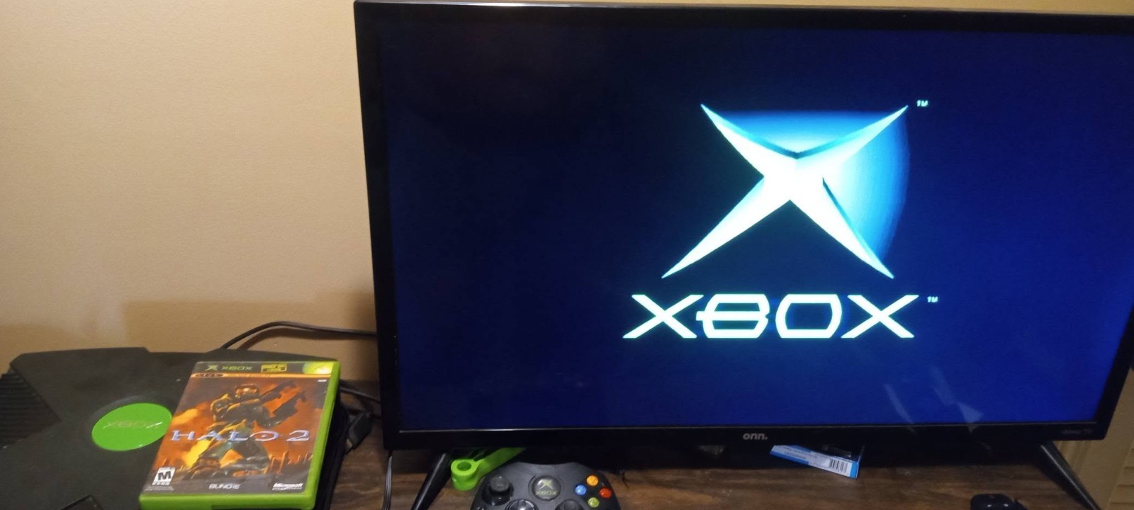Microsoft Xbox Launch Edition 8GB Home Console – Black og tested working