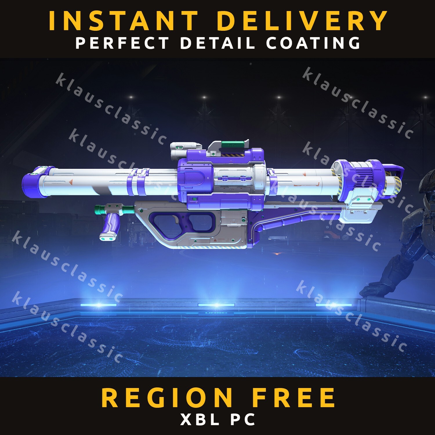 Halo Infinite: Perfect Detail MA40 Assault Weapon Coating | WCT Skin | Global