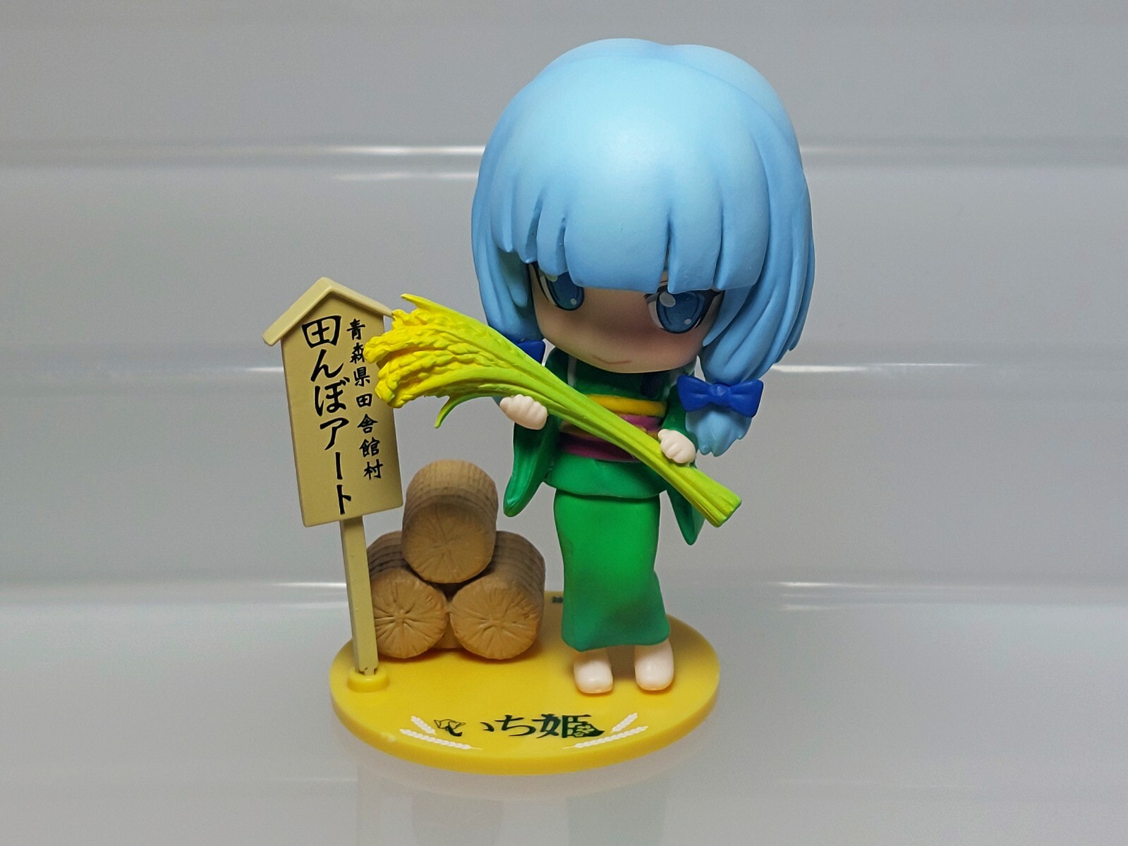 Ichihime Nakatsuji Ichiko Moe Girl Figure Aomori Inakadate PLUM 2015 2.6in