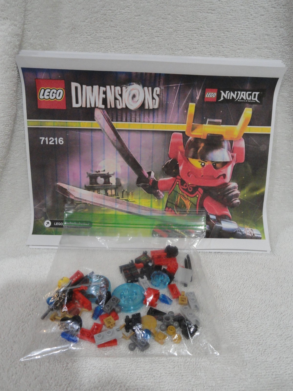 Lego Ninjago Nya Samurai Mech Fun Pack 71216 Lego Dimensions Preowned complete