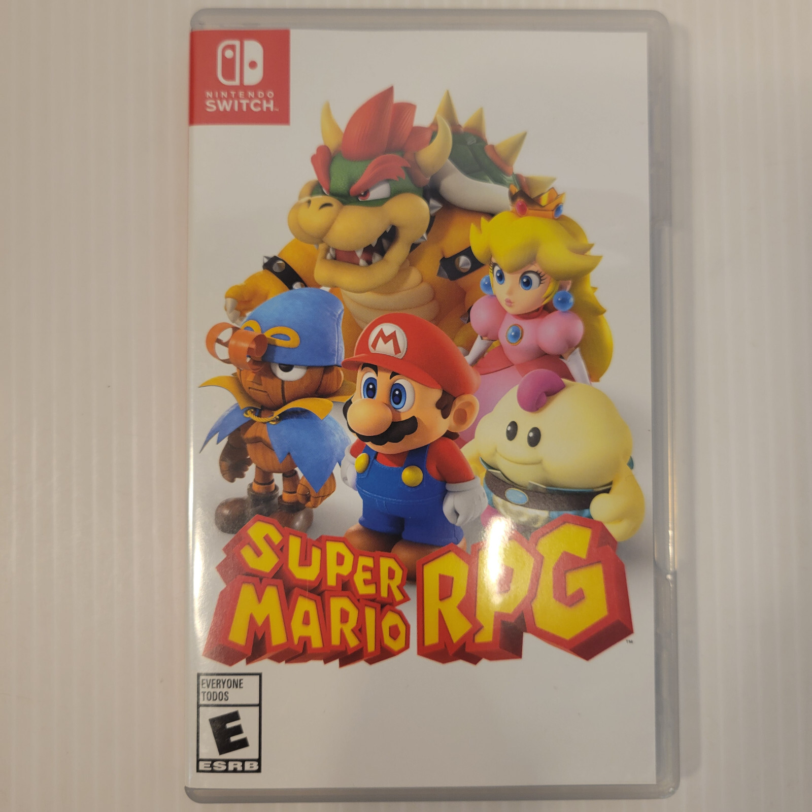 Super Mario RPG Remake Nintendo Switch Video Game Cartridge in Case