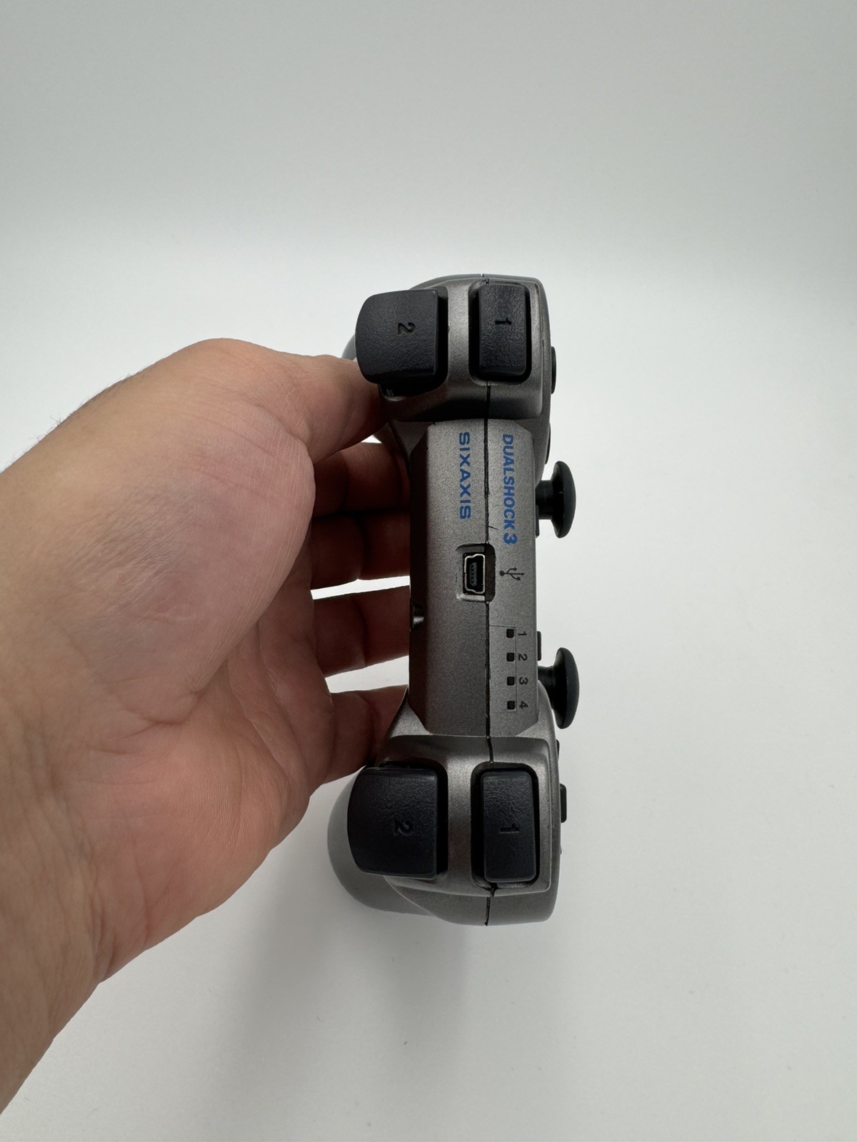 OEM Sony Playstation 3 / PS3 Gun Metal Grey Controller TESTED + RARE – CECHZC2U