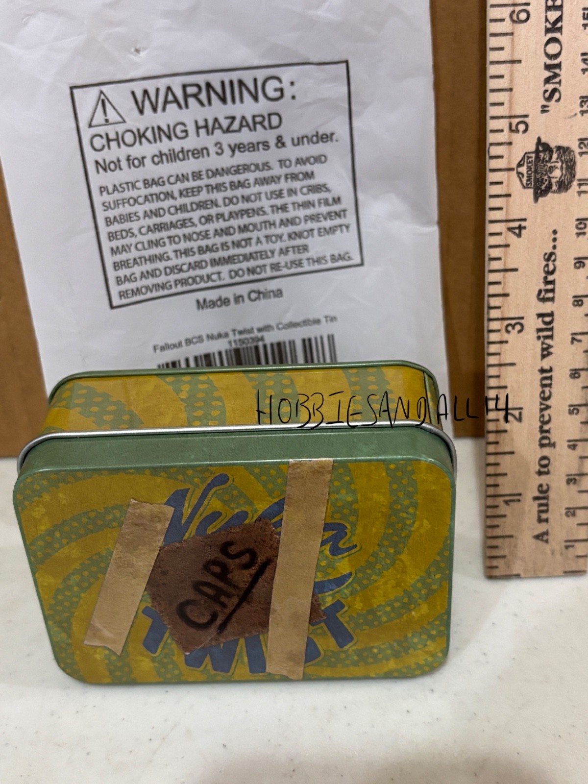 Fallout 3 4 76 !! Nuka Cola 20 Twist Caps with Collectible Tin !! Bethesda New