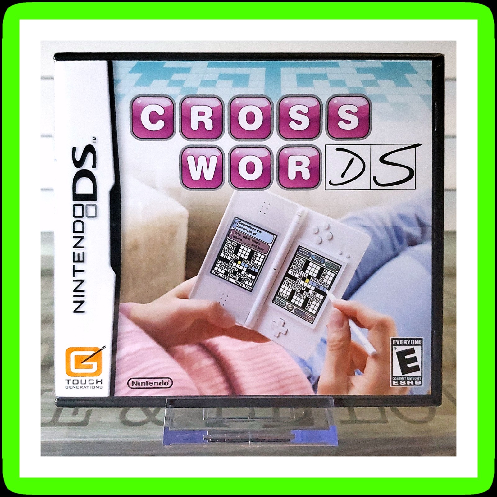 📰 Crosswords DS (Nintendo DS, 2008) 🆕 NEW ✅ SEALED! 🌿 MINTY! 🏆 1ST PRINTING!