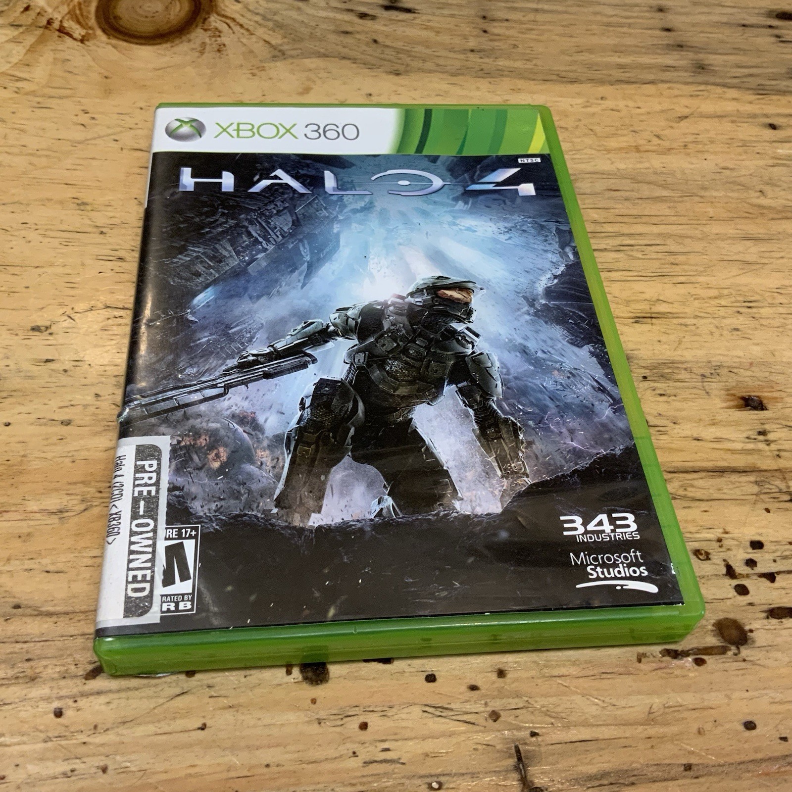 Halo 4 Xbox 360 Complete 2-Disc Set Microsoft Studios 343 Industries Tested