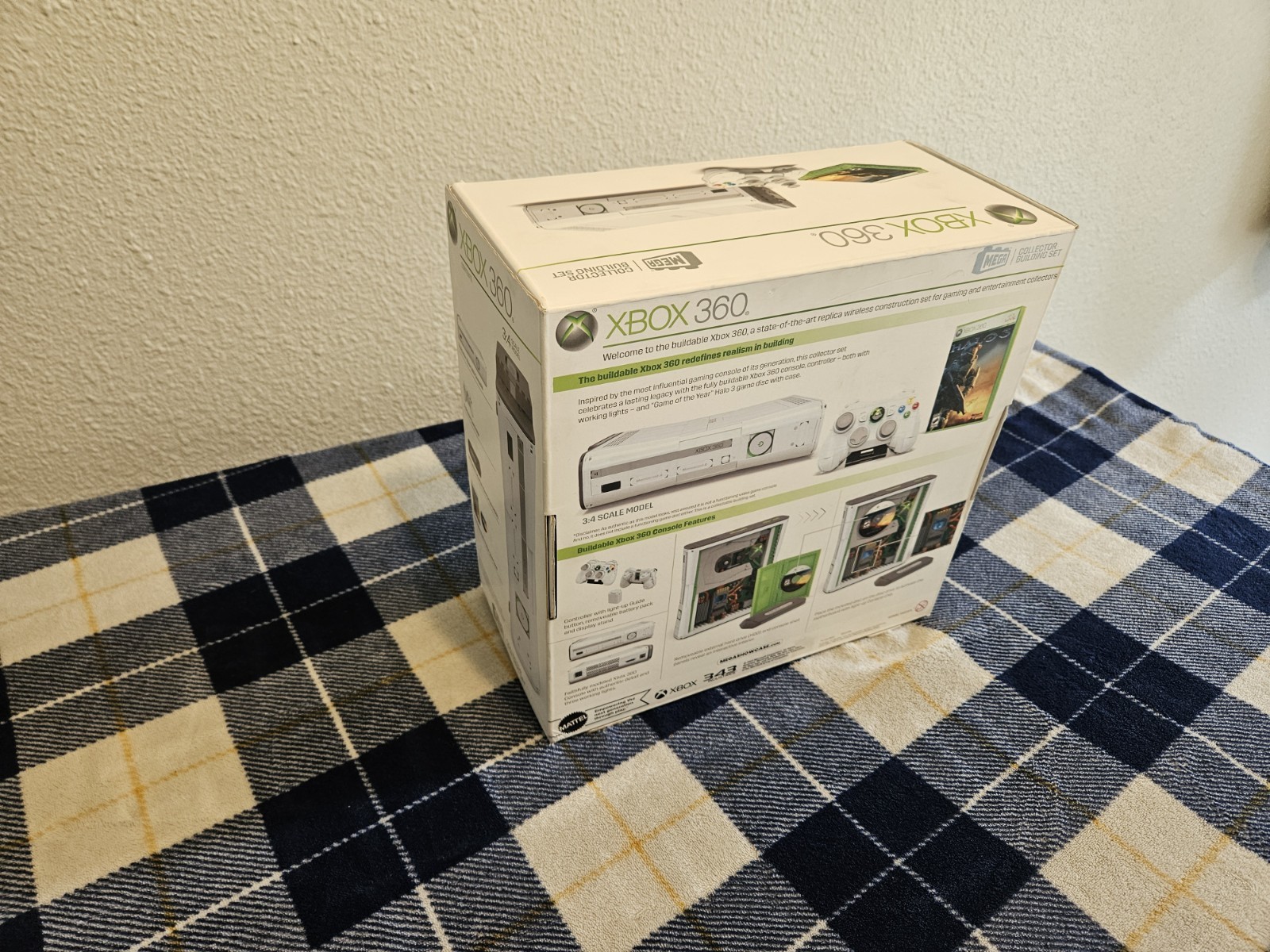 MEGA Bloks Showcase Microsoft Xbox 360 Collector Building Set