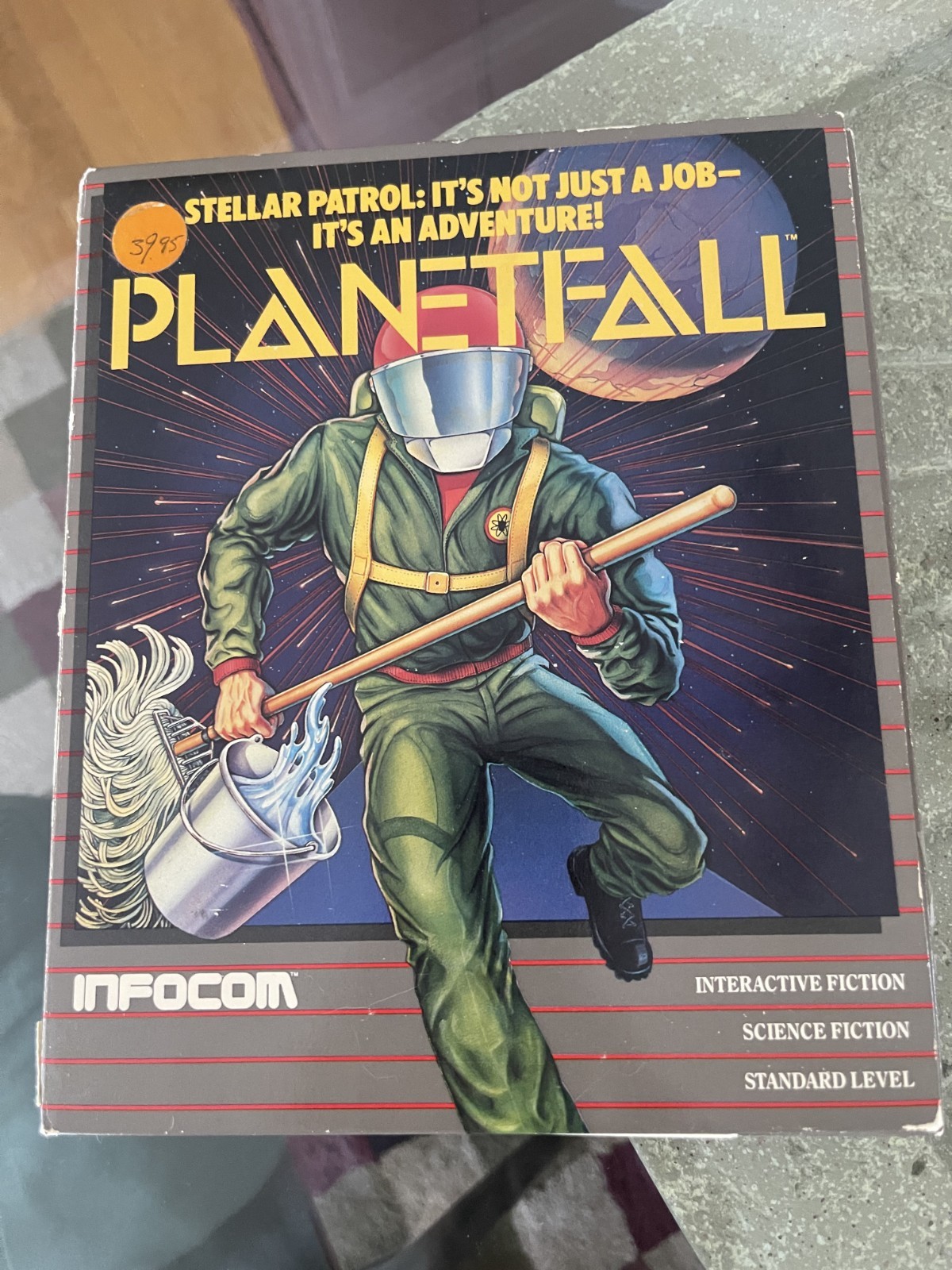 Infocom Lot – 4 Amiga Classics – Planetfall, Leather Goddess, Cutthroats, Zork I