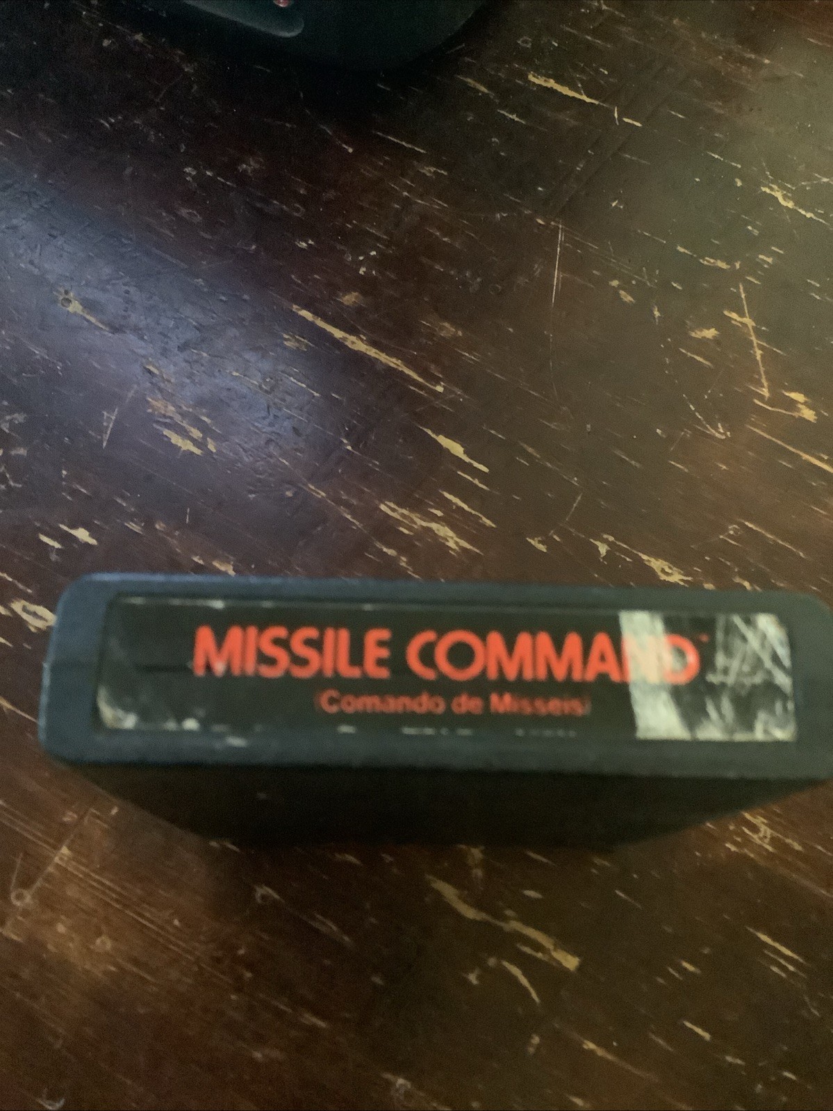 Atari 2600 Missile Command Brazil Video Game Polyvox Cartridge Vintage Rare