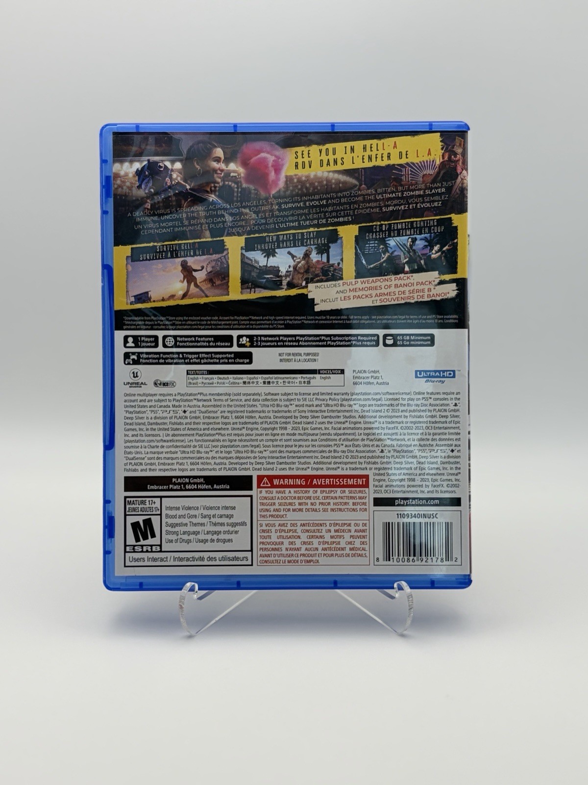 Dead Island 2 Pulp Edition (Sony PlayStation 5 PS5) Complete Tested