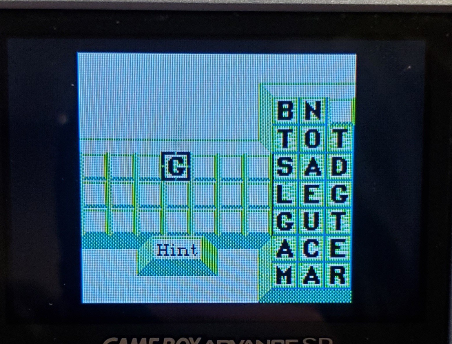 Nintendo Gameboy Wordtris & Word Zap with Manual Tested