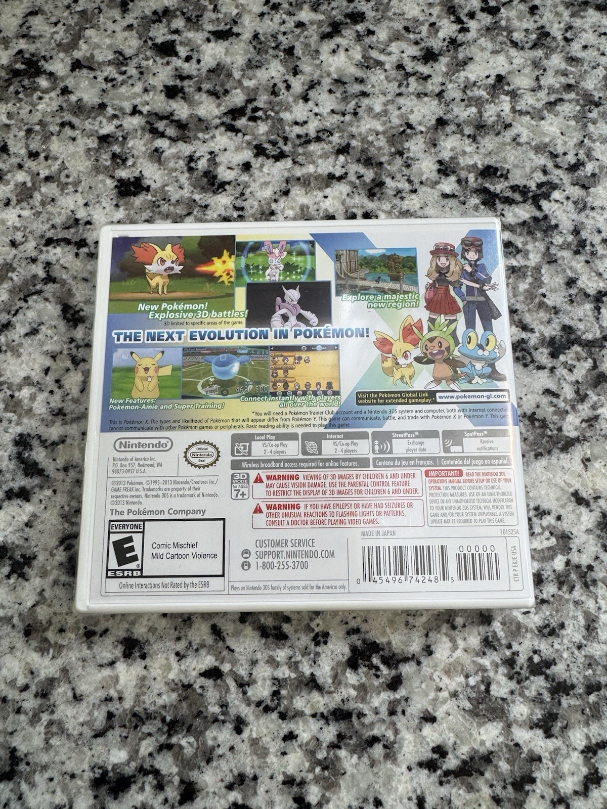 Pokemon X Nintendo 3DS – Brand New & Factory Sealed! US Release
