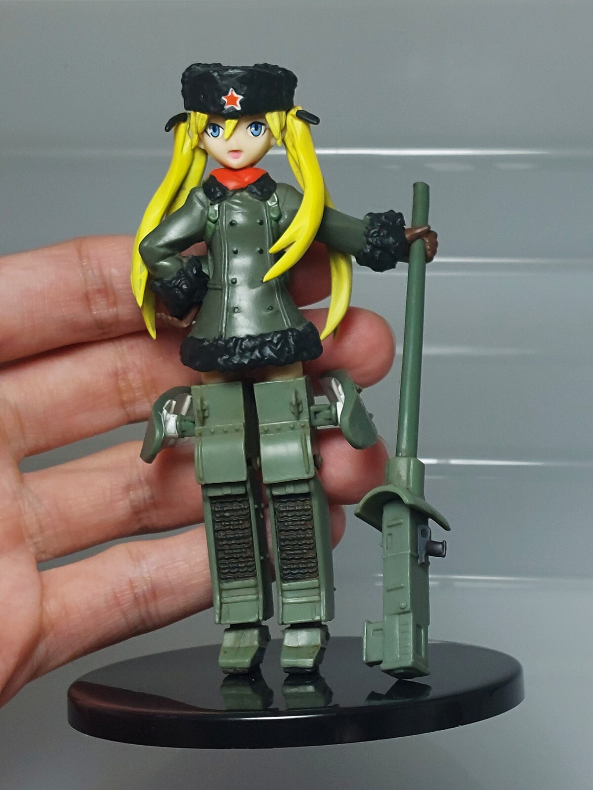 Mecha Musume Vol. 3 T34/85 (A) Figure Konami 2007 Japan D04 4.1in