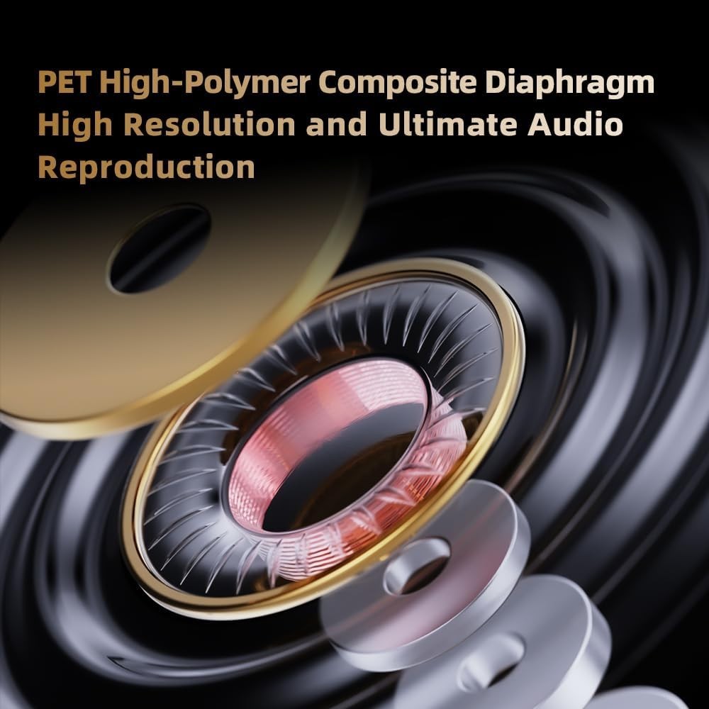 Dynamic Driver QKZ ENZO Earphones | 20Hz-20kHz Frequency Range for Clarity