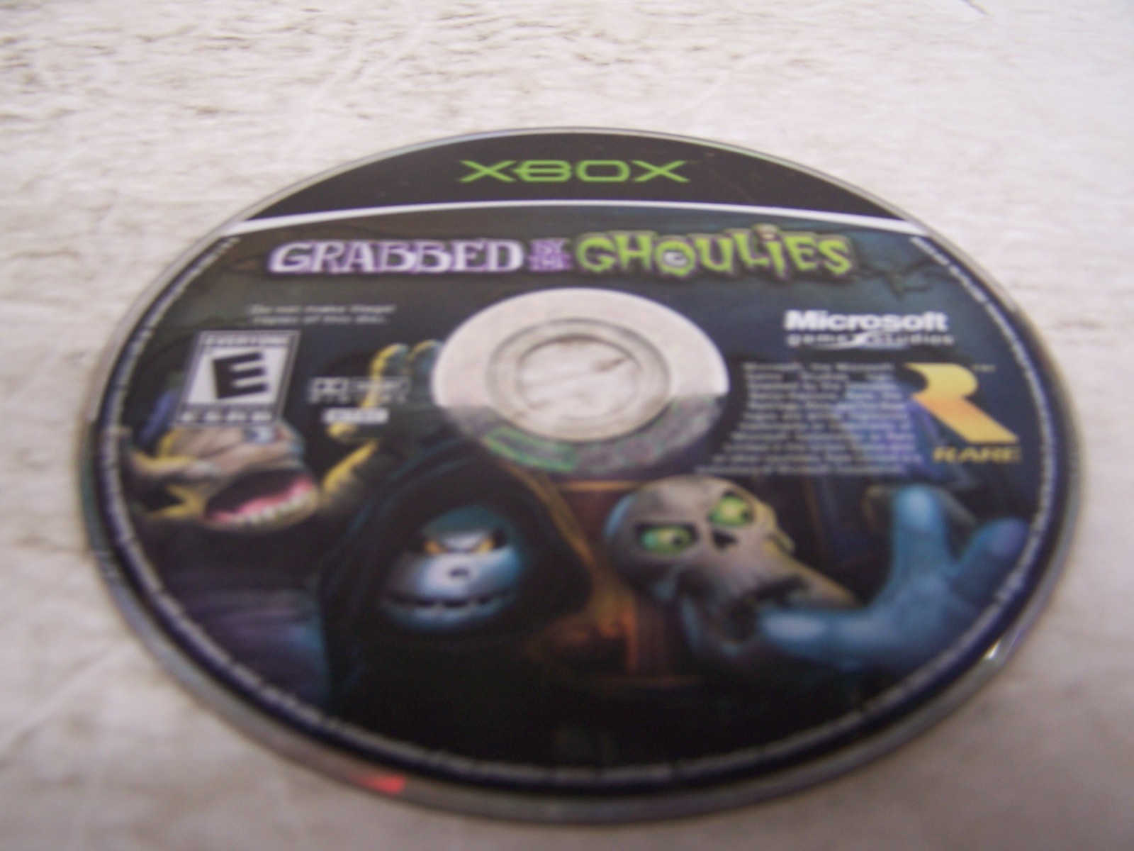 Grabbed by the Ghoulies (Microsoft Xbox, 2003) Disc Only