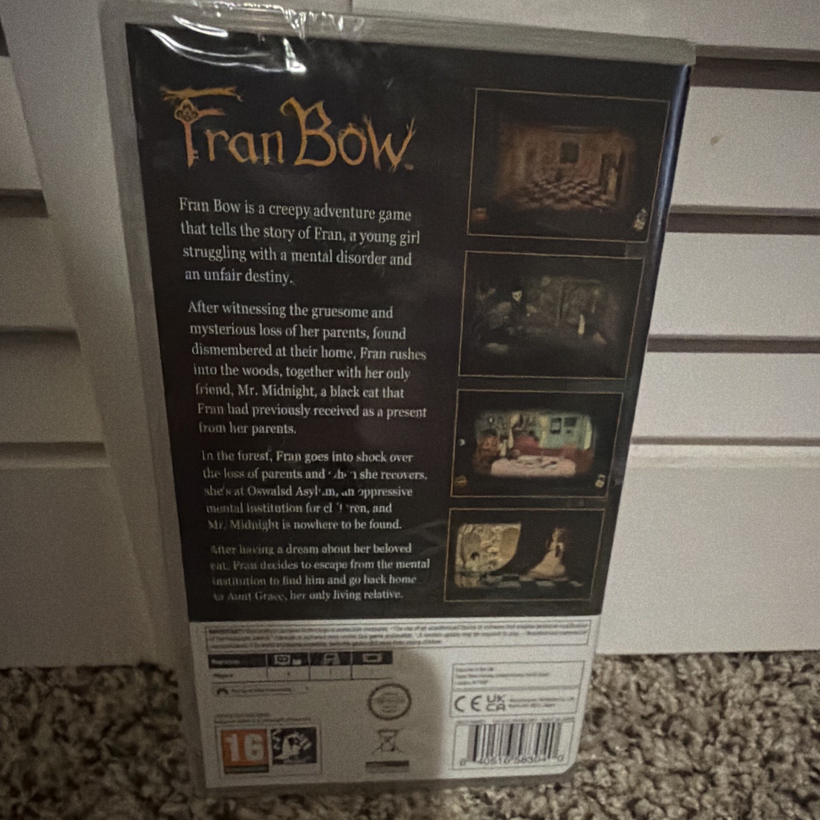 Super Rare Fran Bow Nintendo Switch Action & Adventure PAL PEGI 16