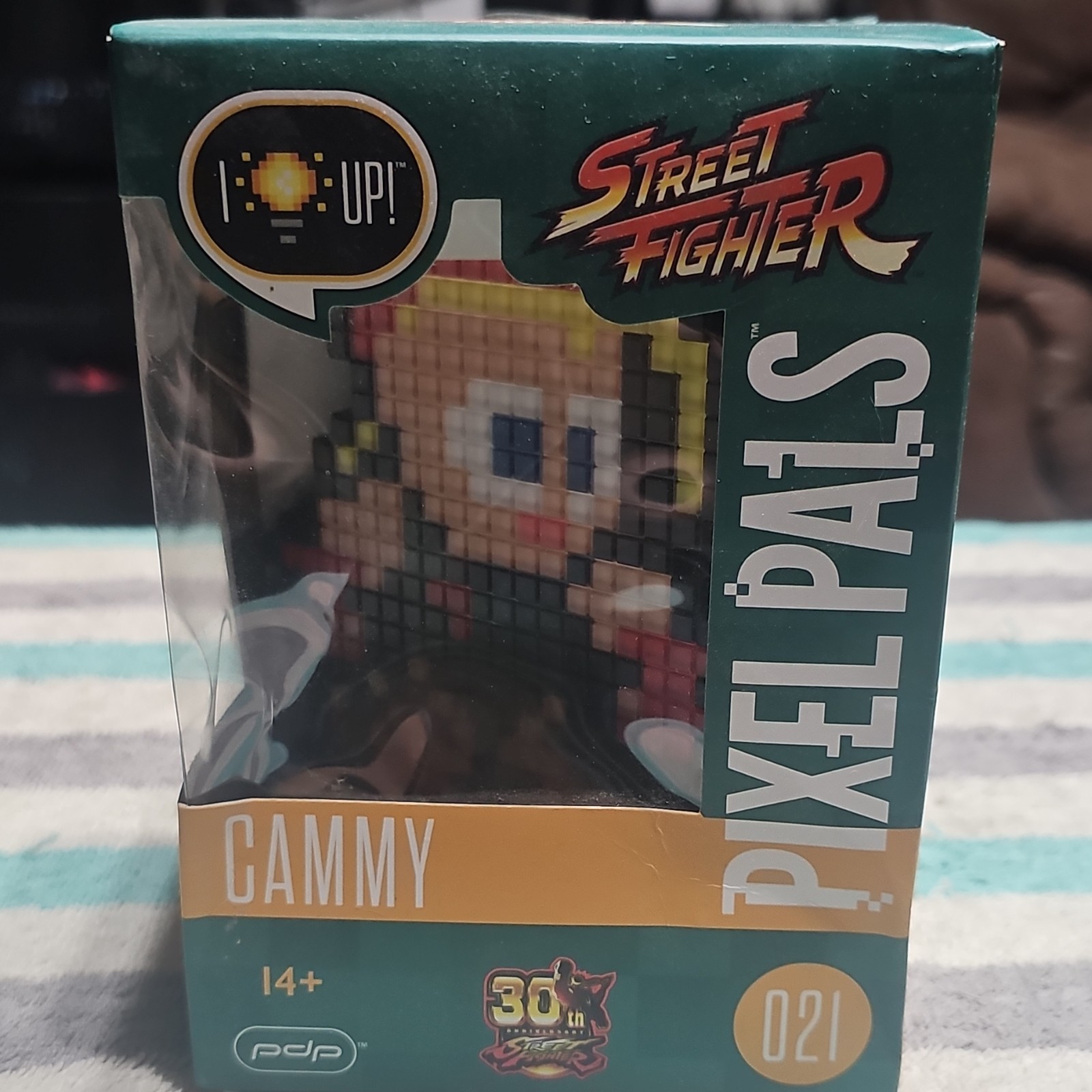 PDP Pixel Pals Light Up Cammy Lamp Street Fighter 021 Boxed 2017