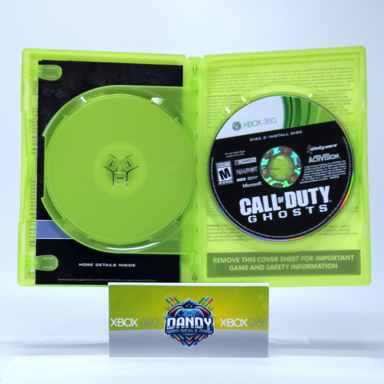 Call of Duty Ghosts CIB W/ Manual – Xbox 360