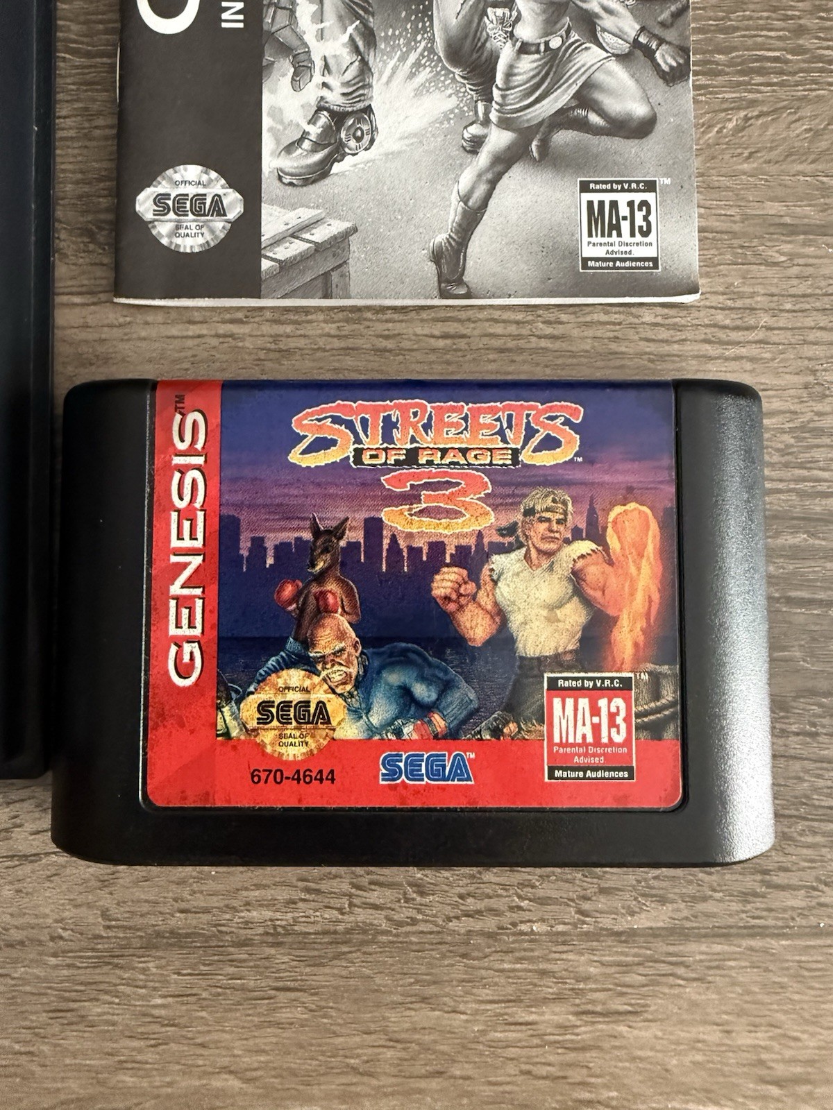 Streets of Rage 3 (Sega Genesis, 1994) Authentic Complete CIB. Tested Working
