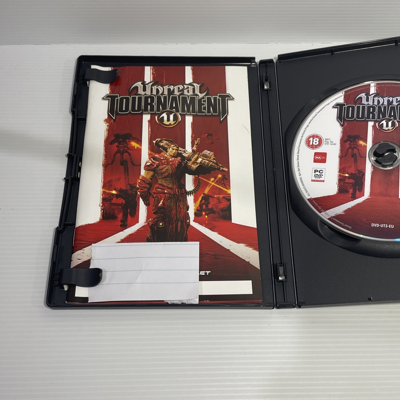 Unreal Tournament 3 PC DVD ROM Game 2007 Complete VGC Australian MA15+