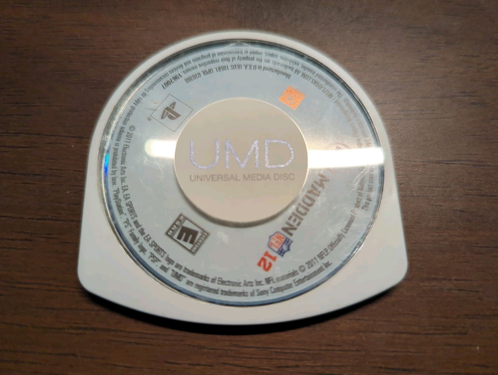 Madden NFL 12 PSP loose