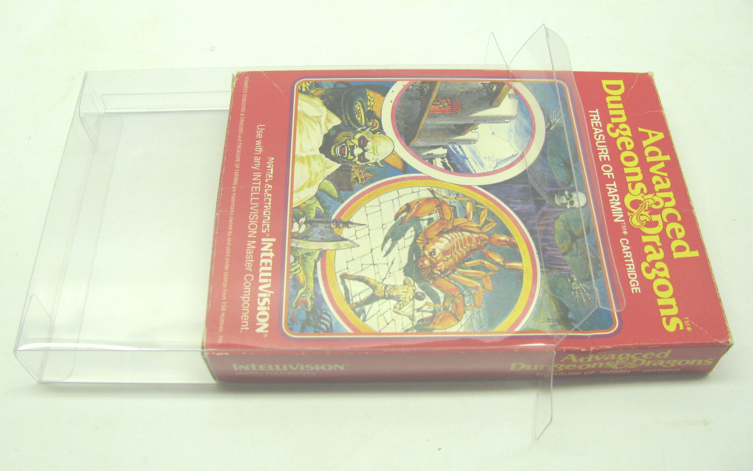 10X INTELLIVISION GAME CIB (SIZE A) – CLEAR PLASTIC PROTECTIVE BOX PROTECTORS