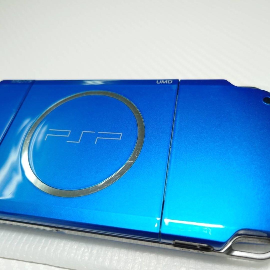 Sony PSP 3000 Vibrant Blue Complete in Box Near Mint 6748