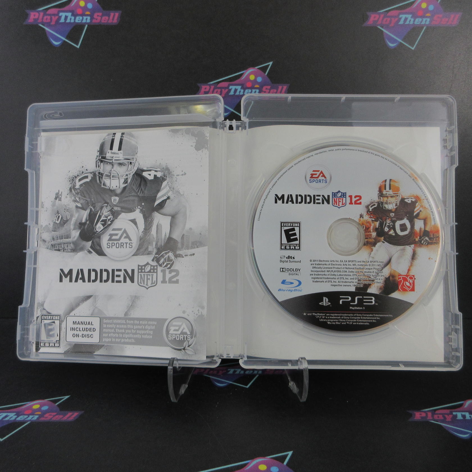 Madden NFL 12 PS3 PlayStation 3 Complete – 1 Year Warranty EX Cond