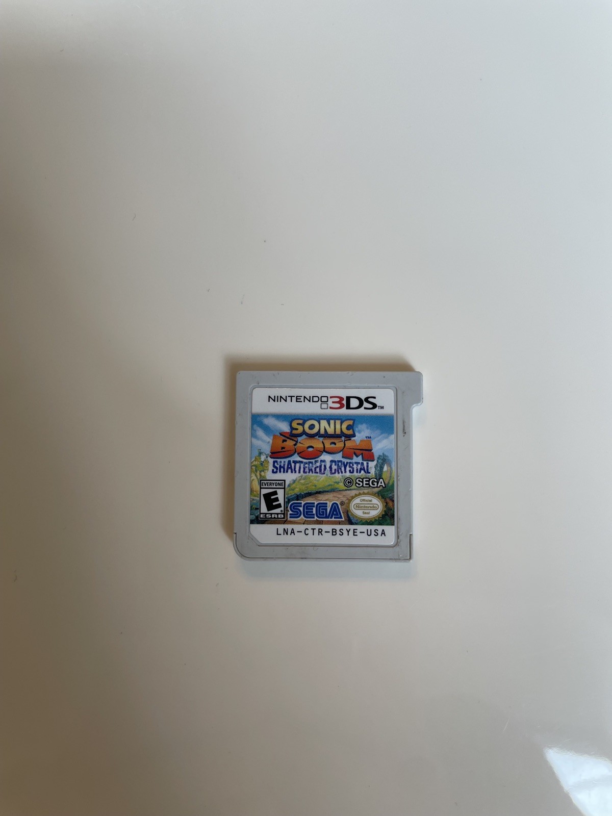 Sonic Boom: Shattered Crystal (Nintendo 3DS, 2014) Game Cartridge Only Tested