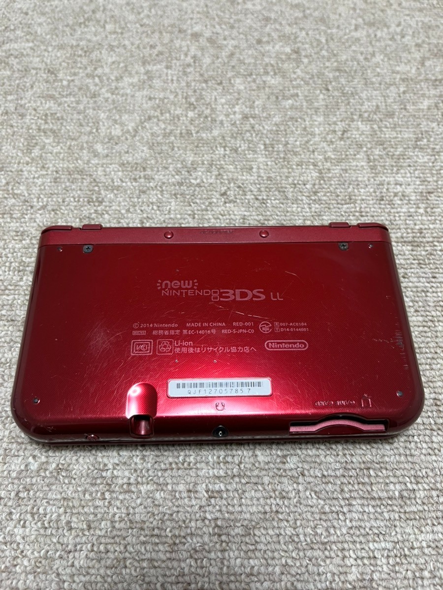 New 3DS LL XL Metalic red Japan Nintendo Console region Japanese B10