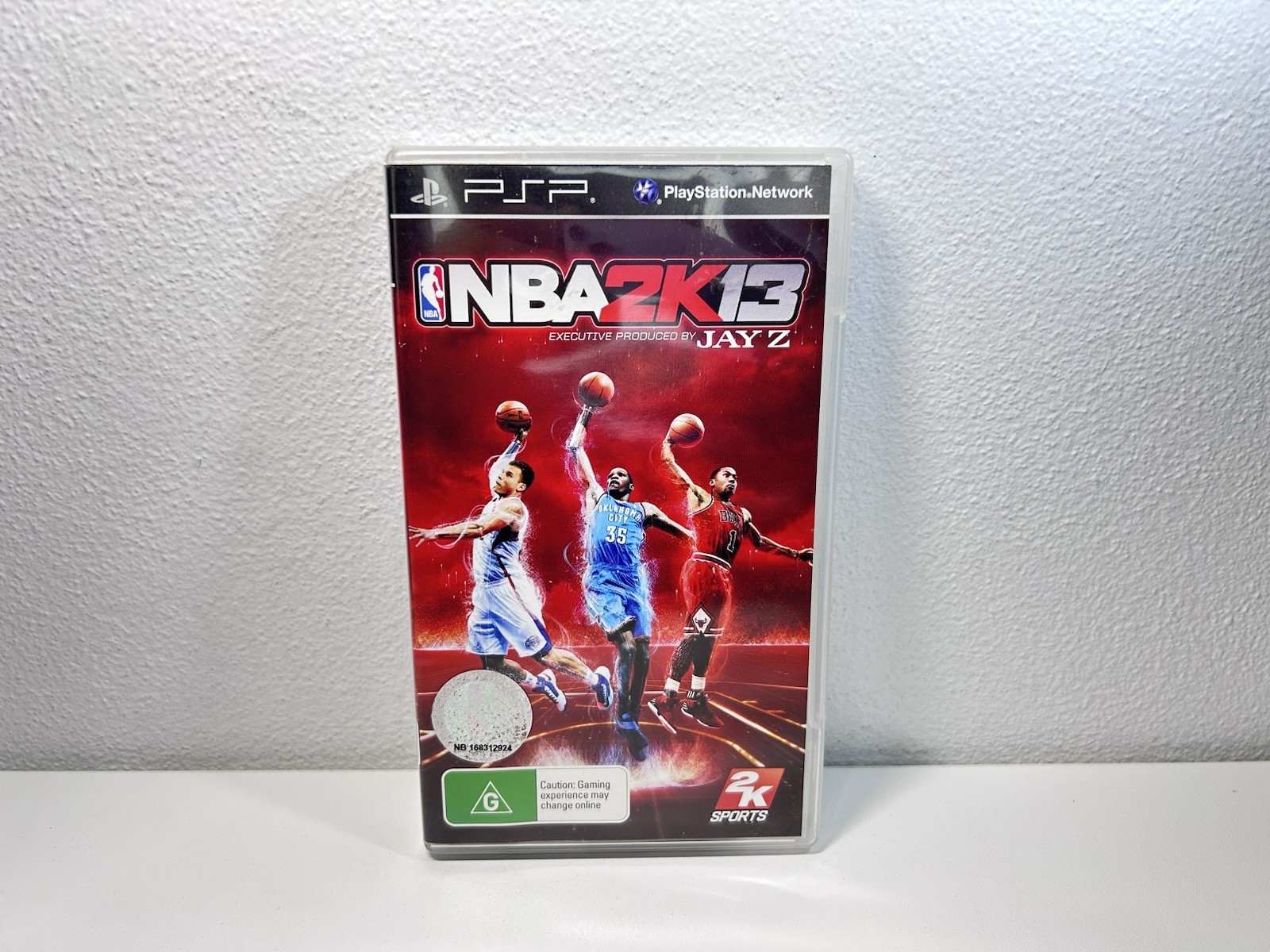 Playstation Portable PSP NBA 2k13 2013 Excutive Produced By Jay Z – Inc Manual