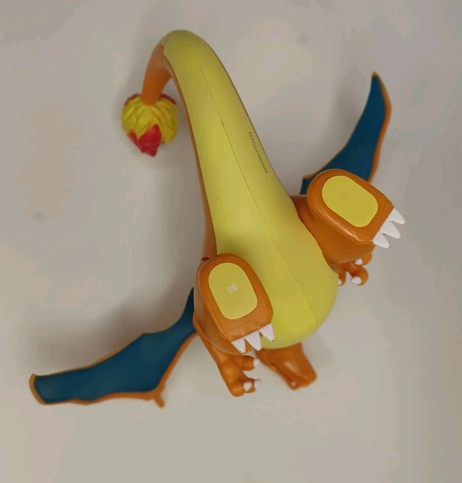 Pokemon Raikou Sofubi Takara Tomy & Eevee Pearlized & Charizard Battle Lot of 3