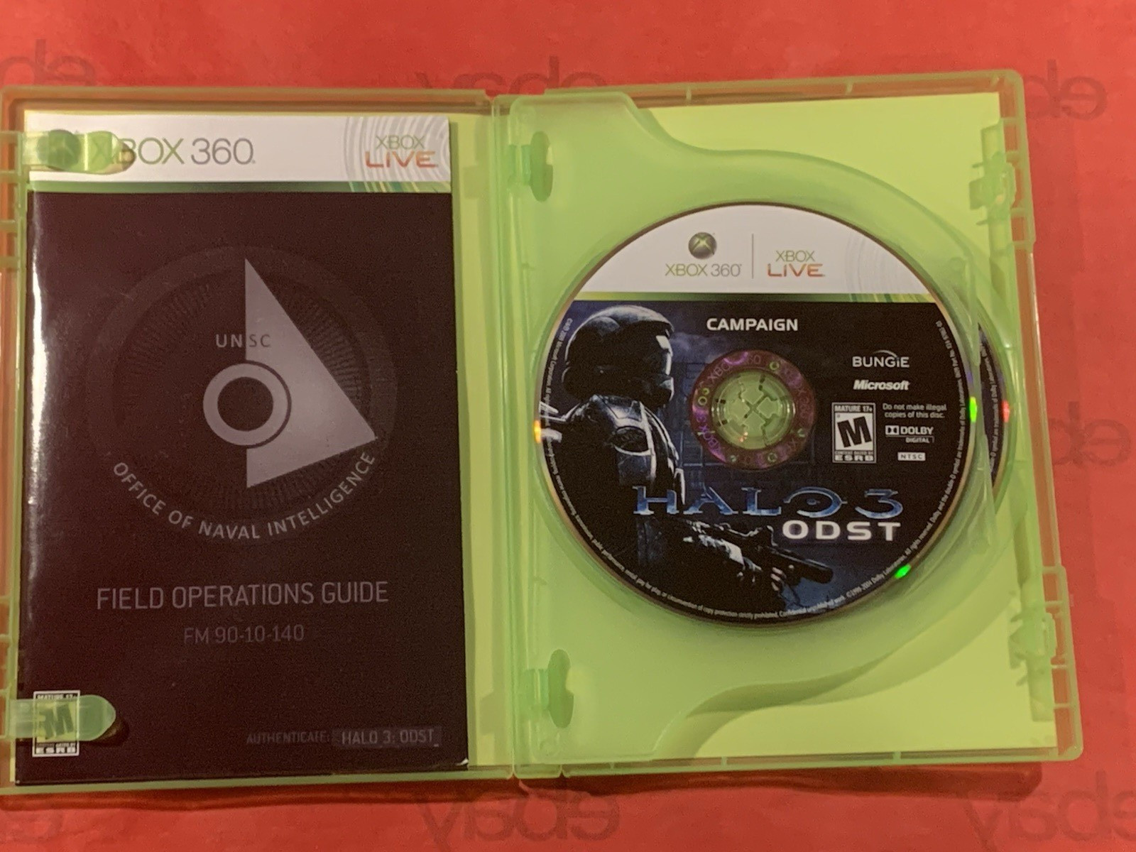 Lot of 6 Halo Xbox 360 Games: 1 Anniversary,3,4 ODST, Reach, Wars CIB & TESTED