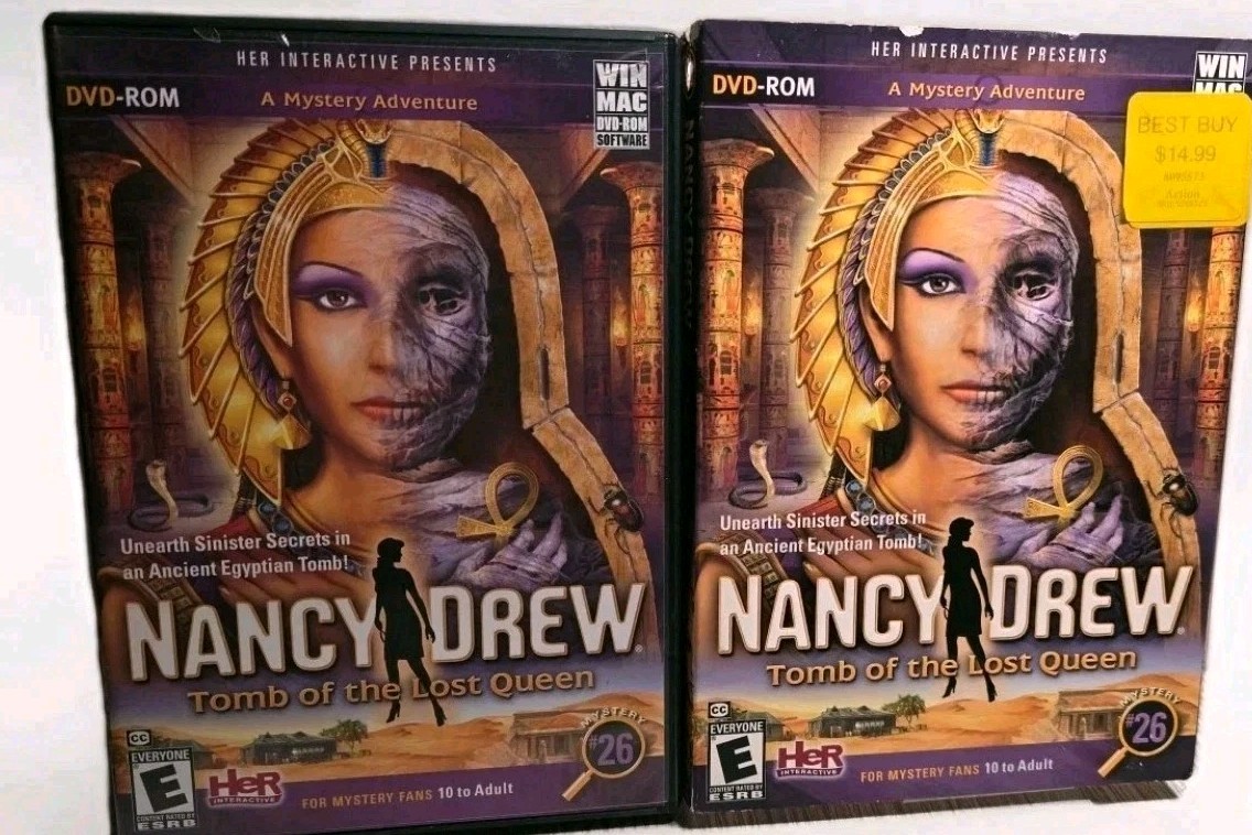 Nancy Drew Tomb of the Lost Queen #26 PC Game Her Interactive Mystery Adventure