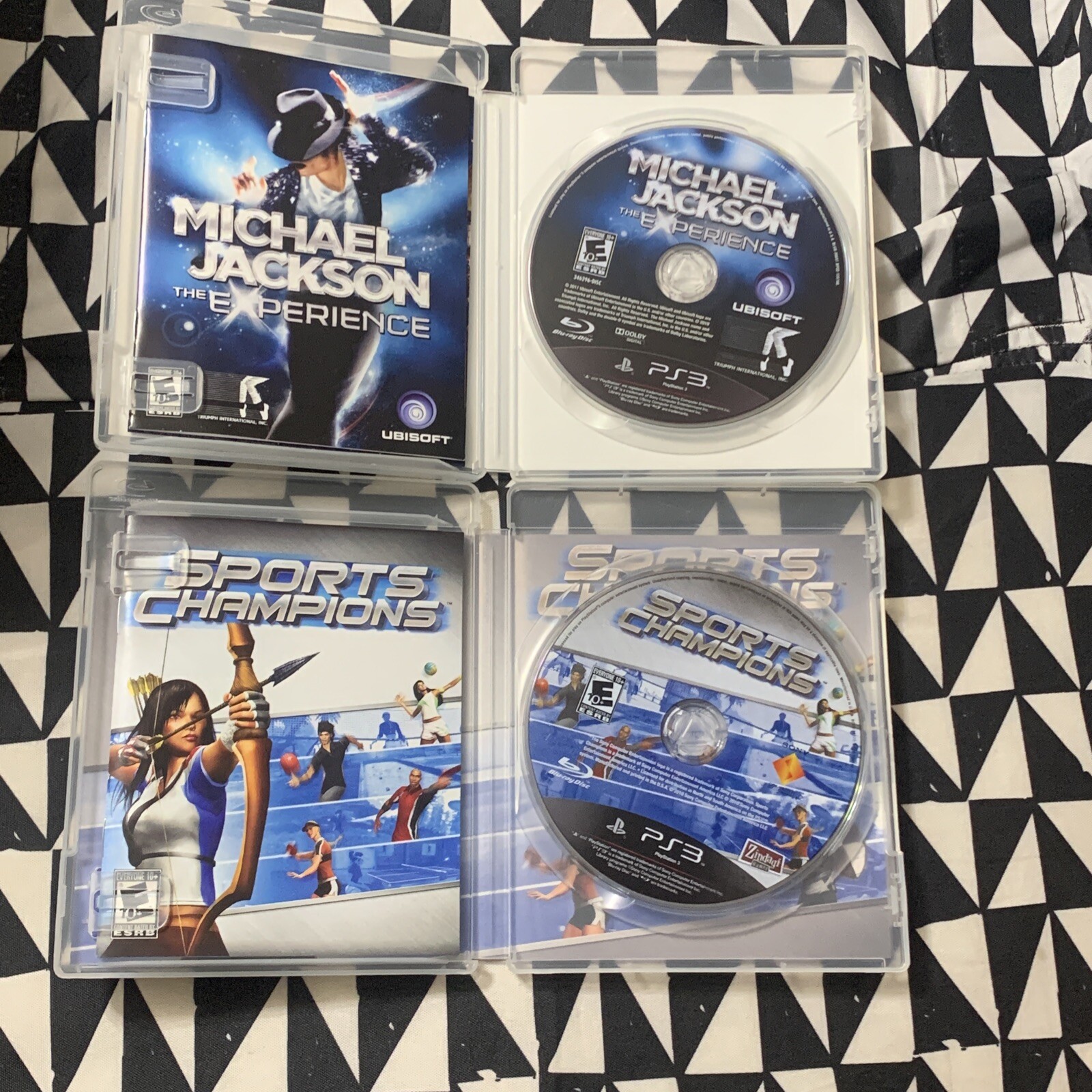 Michael Jackson: The Experience for PlayStation 3 PS3 Complete + Sports Champion