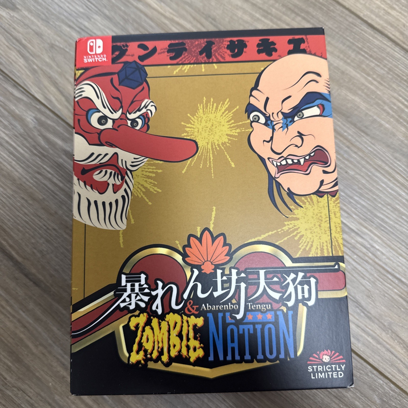 Zombie Nation & Abarenbo Tengu Nintendo Switch Collector’s edition new.see pics