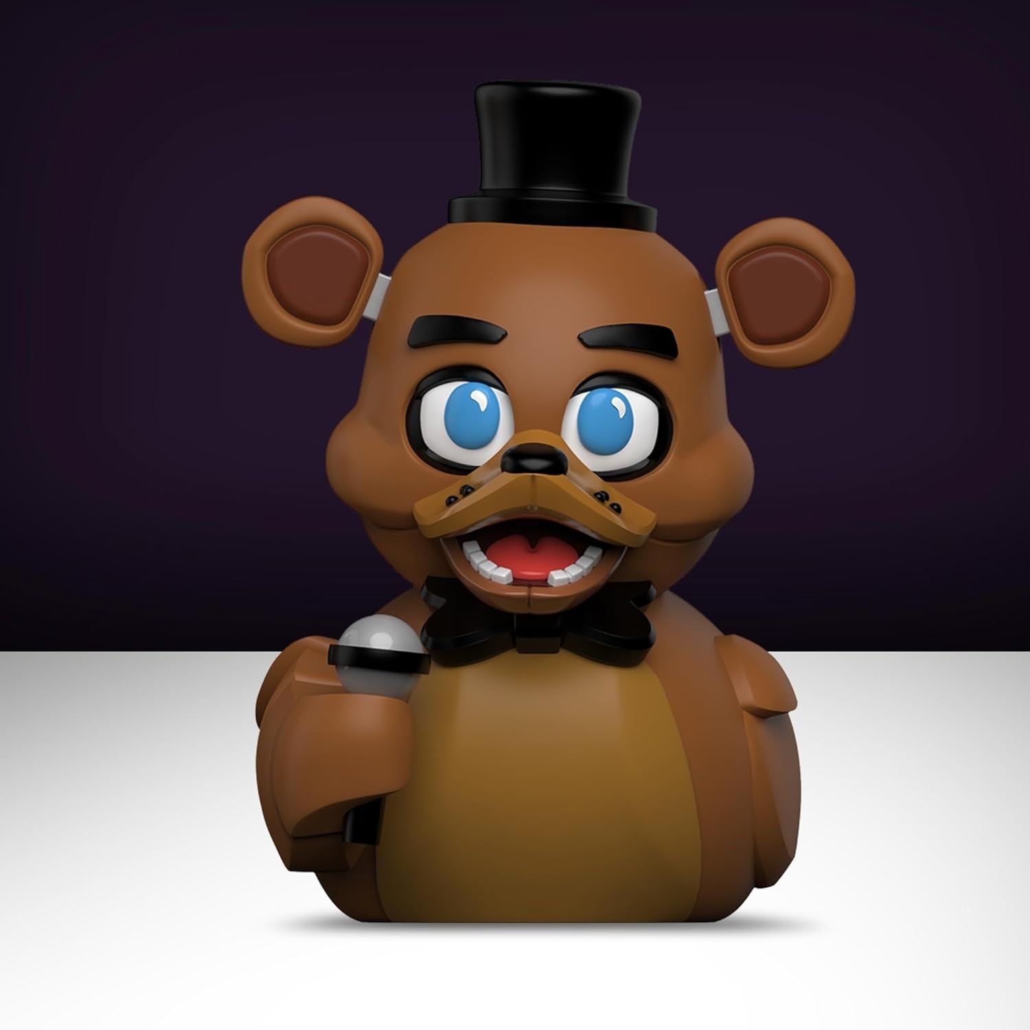 First Edition Freddy Fazbear Cosplaying Rubber Duck Figure – FNAF Collectible