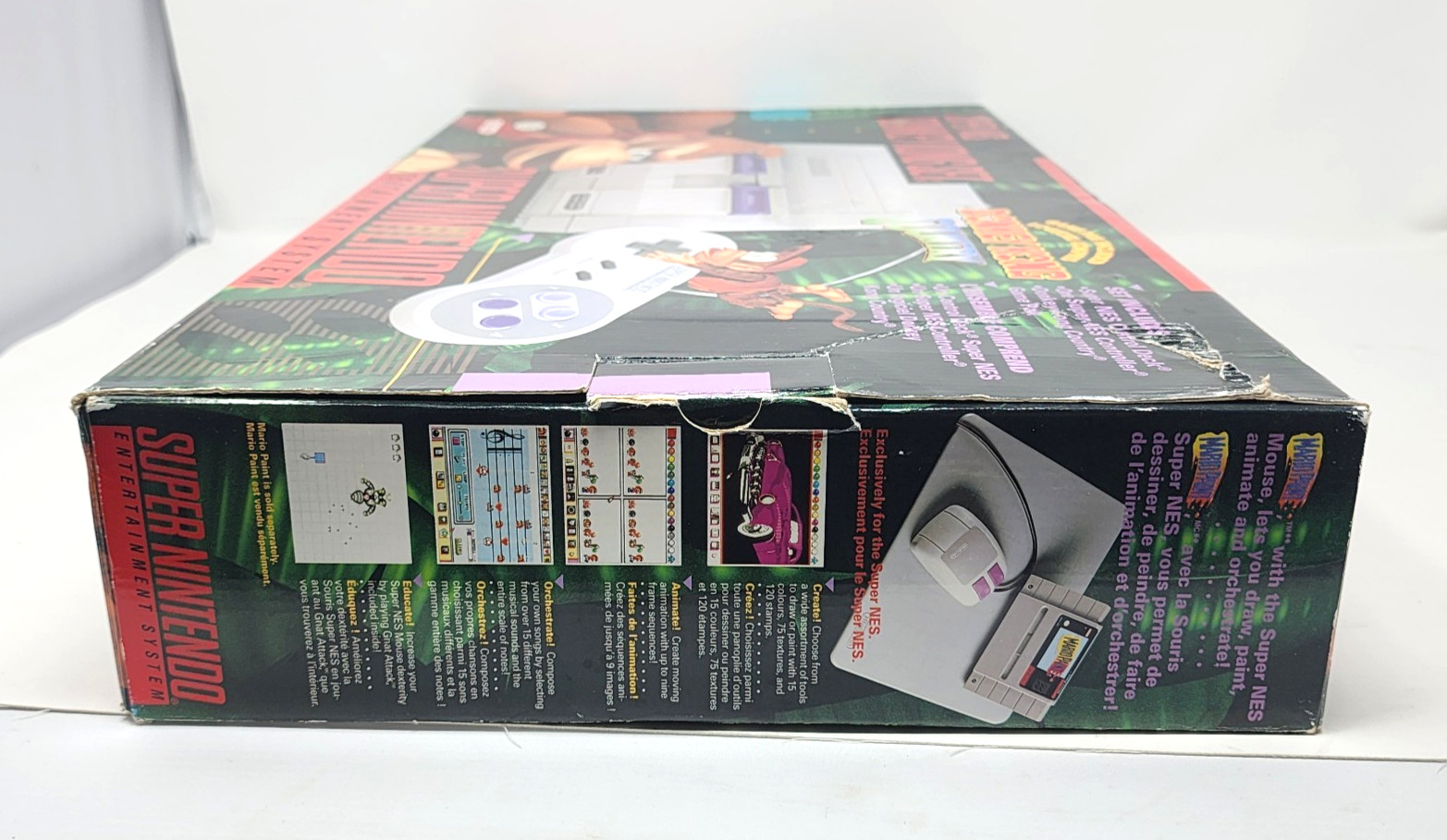 Super NES Donkey Kong Country Set Special Edition SNES CIB TESTED