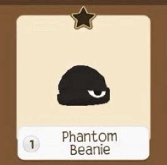 Animal Jam Play Wild Phantom Beanie Item (Digital In-Game Item) 2017 Promotional