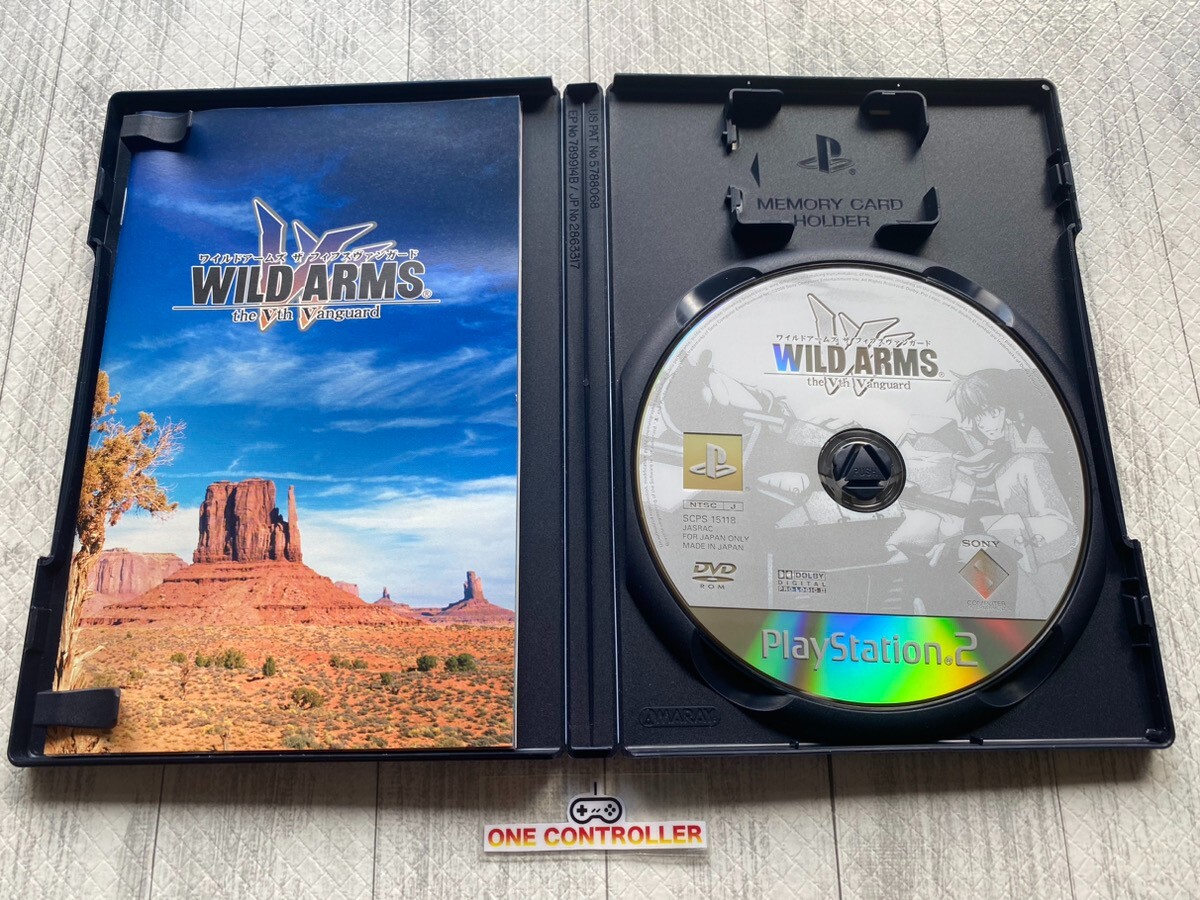 SONY Playstation PS 1 2 Wild Arms & Valkyrie Profile 1 2 set from Japan