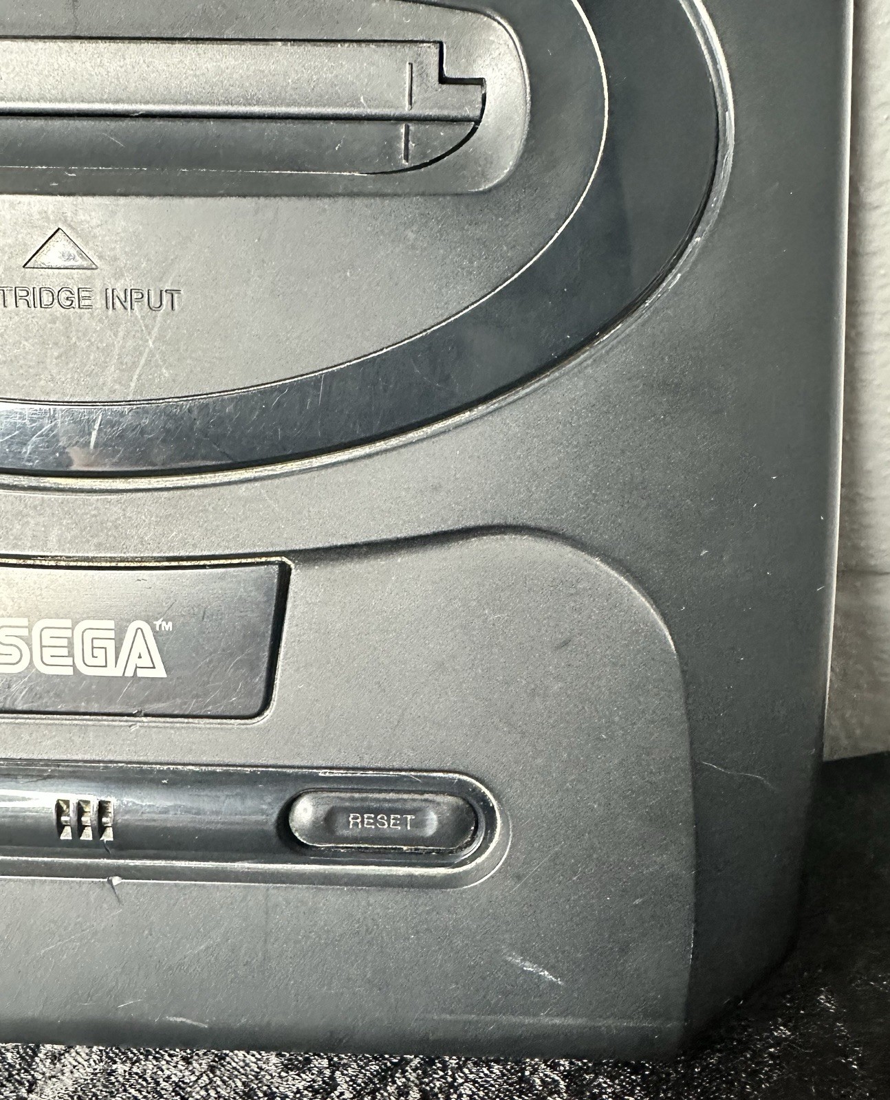 Sega Genesis Model 2 MK-1631 Console & 1 Controller,-Tested Working-NO CABLES