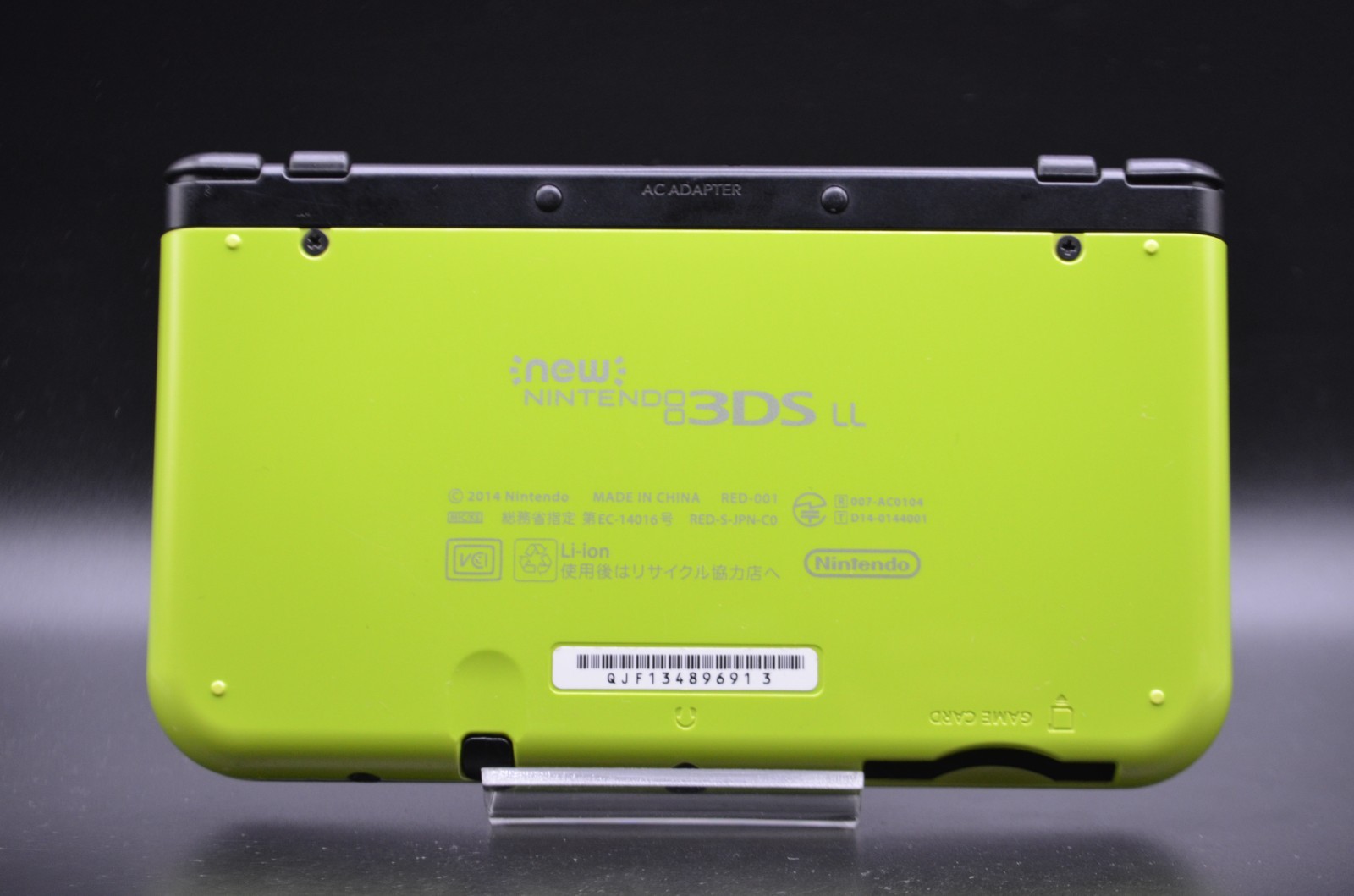 [REGION FREE]Nintendo new 3DS LL XL lime black Console Used RANK A/B