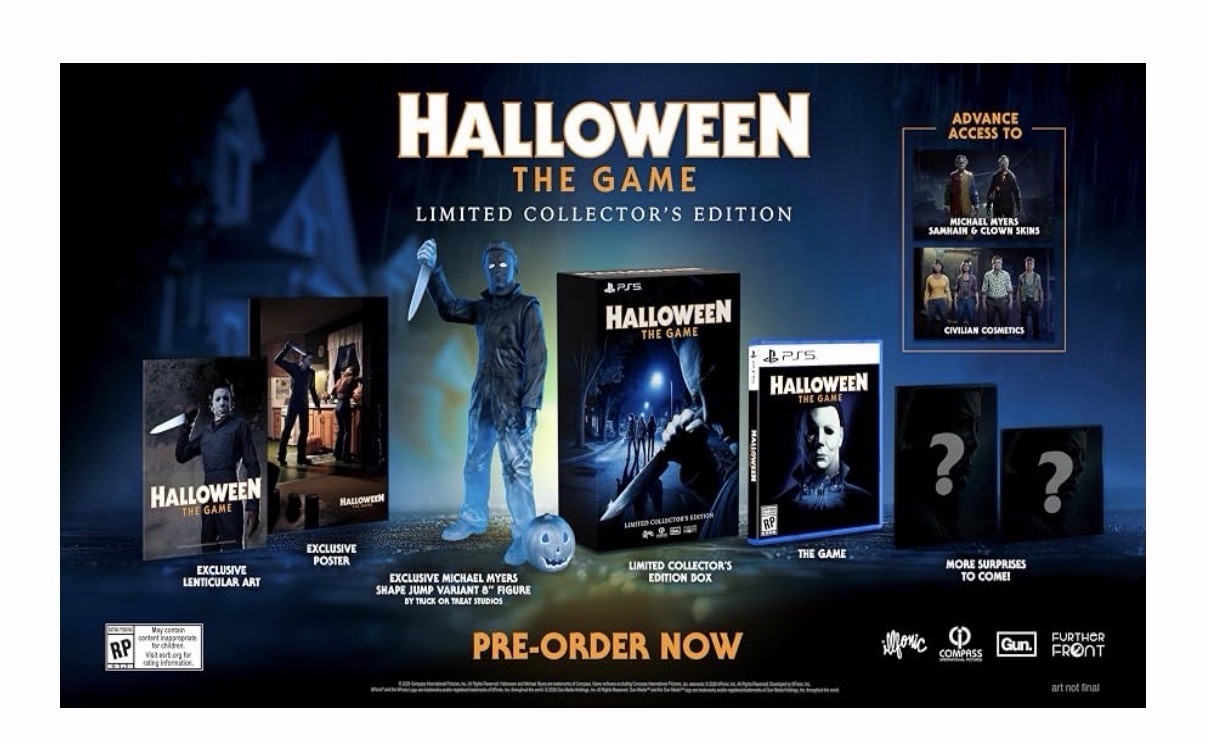 Halloween The Game Limited Collector’s Edition PS5 PRESALE Brand New Sealed