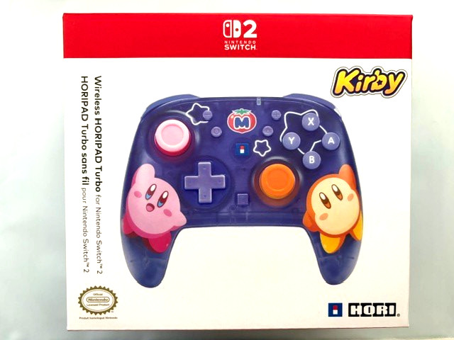 Hori Kirby & Waddle Dee Wireless HORIPAD Turbo for Switch 2 and Switch