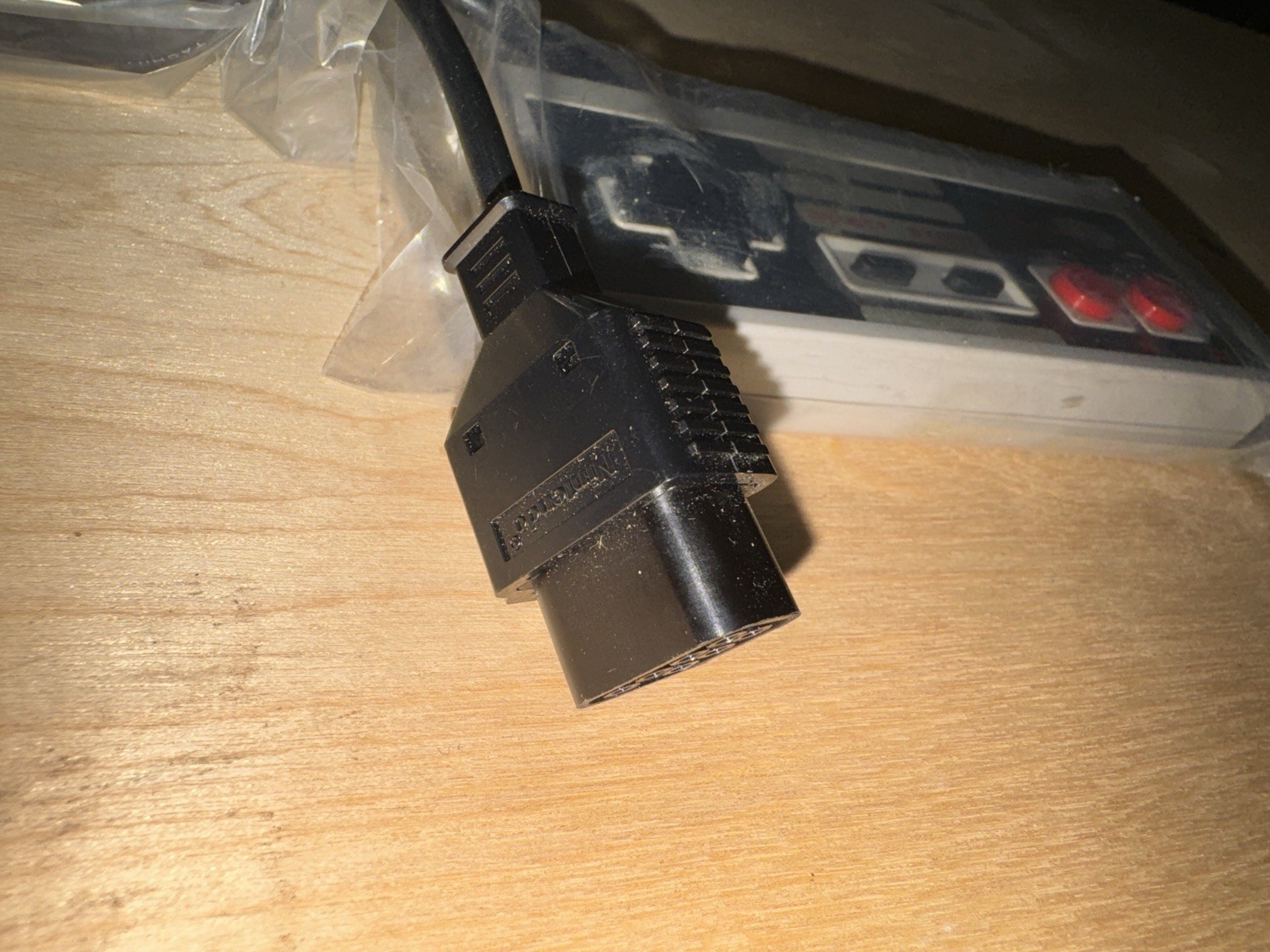 Classic NES Controller In Opened Box In Original Plastic READ FULL DESCRIPTION